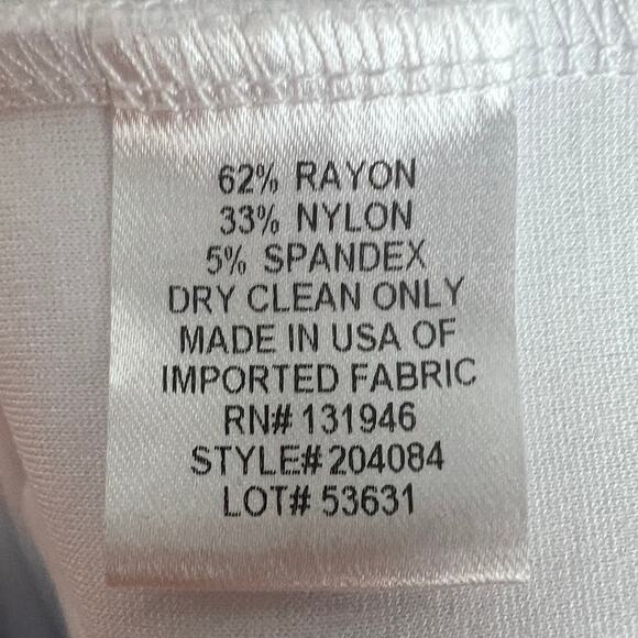 Jude Connally Womens XS Lucia Ponte Pant Preppy Coastal Career USA Made Stretch - Picture 10 of 14